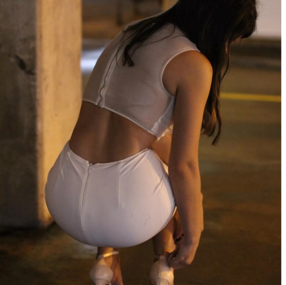 kora rae cut out twill dress mesh back medium - Picture 2 of 8